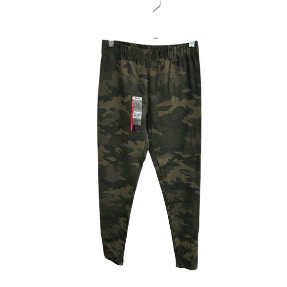 No Boundaries Camo Ankle Leggings  Green Sz Small 3-5 Military Army Casual NWT - Picture 1 of 10